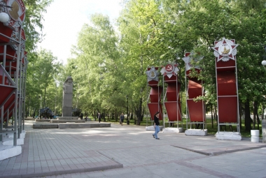 Павловский сквер. Мемориал солдатам, погибшим в Великой Отечественной войне